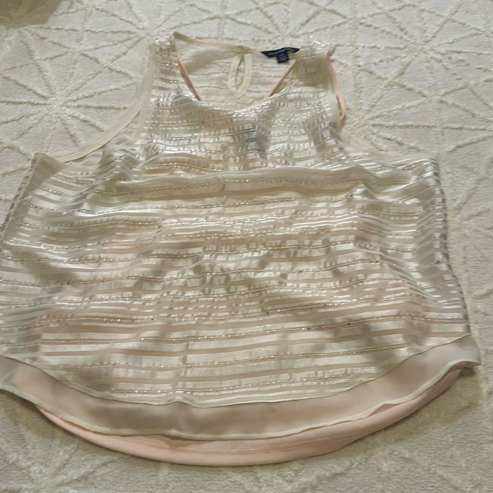 American eagle sequin top